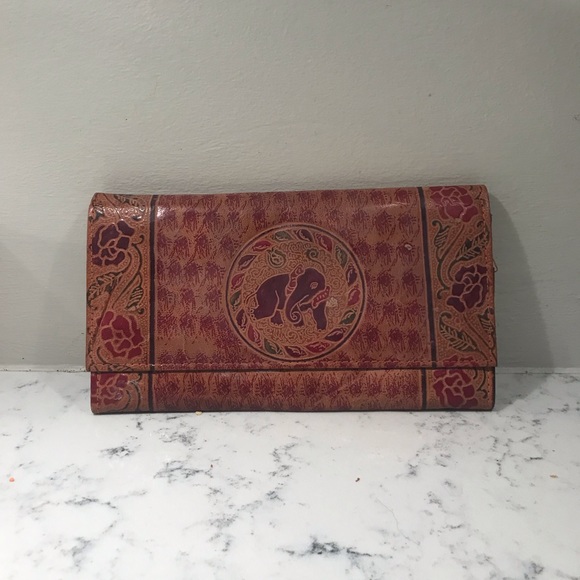 Decorative clutch with elephant pattern - Picture 2 of 7
